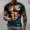 Green, variant on Men's 3D Digital Print Short Sleeve T-Shirt Ripped Muscle Torso Graphic Round Neck Casual Novelty Tee Camiseta Estampada para Hombre