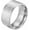 Silver, variant on Men's Stainless Steel Chinese Ancient 4 Guardian Beasts Ring Dragon, White Tiger, Suzaku, Basalt Carved