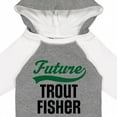 thumbnail image 4 of Inktastic Fishing Future Trout Fisher Boys or Girls Long Sleeve Baby Bodysuit, 4 of 5