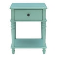 thumbnail image 6 of Pemberly Row Transitional Solid Wood Side Table in Blue, 6 of 13