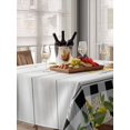 thumbnail image 5 of Honey Gnomes Table Cloth, Waterproof Tablecloth for Rectangle Tables, Spring Botanical Lemons Leaves Wooden Grain Reusable Washable Fabric Table Cover for Restaurant Kitchen Dining Tables 52"x70", 5 of 8