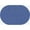 Cobalt Blue, variant on Just Kidding Classroom Oval Rug  Lime Green - 6 x 9 in.