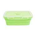 thumbnail image 4 of Clearance Sale! Homng Green 1 Food Storage Container, Silicone Storage Containers with Lids Microwave & Freezer Saving Design for Kitchen Travel and Meal Prep, 4 of 9