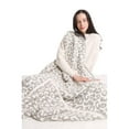 thumbnail image 7 of Luxury Soft Cozy Leopard Print Throw Light Weigh Blanket 50x 60 Inch, Leopard Gray, Size: 50x60 Inches, Jasmine Trading, 7 of 7