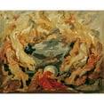 thumbnail image 3 of Hans Canon 24x20 Black Modern Framed Museum Art Print Titled - The Cycle of Life (1883), 3 of 5
