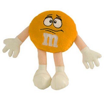 m&m small plush