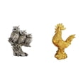 thumbnail image 1 of Escultura Moderna De Búho Y Gallo, Adorno De Mesa Para Sala De Estar, Oficina, Gabinete, Decoración Del Hogar, Feng Shui, Cumpleaños, Aniversarios, Inauguración De La Casa., 1 of 8