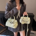 thumbnail image 4 of Bolsos de mano superventas con transmisión en vivo para mujer, novedad 2025, de cuero suave, informales, para uso diario, bandolera de hombro., 4 of 5