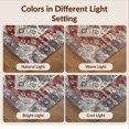 thumbnail image 7 of Design&I 8'x10' Washable Area Rug Boho Throw Vintage Distressed Frame Ru Door Felpudo Entryway for Dining Room, Large Office, Lounge, Snag-Free, 7 of 7