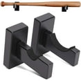 thumbnail image 1 of Baseball Bat Wall Mount Display Rack - Solid Holder for Baseballs, 1 of 4