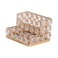 thumbnail image 2 of GUOOL Desktop Business Card Holder Portable for Countertop Reception Center Office Gold, 2 of 9