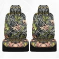 thumbnail image 5 of BDK Camo Car, Full Set – Realistic Green Forest Camouflage Automotive Front & Bench Back Seat Cover, Camoflauge Interior Protectors for Auto Truck Van & SUV, 5 of 10