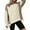Khaki, variant on Women's Colorblock High Low Sweatshirt Fall Pullover Long Sleeve Tops Casual Loose Fit Crewneck Tunic T-Shirts