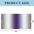 thumbnail image 3 of Gray Purple Fluorescent Light Covers, Modern Gradient Geometric Magnetic Light Covers for Ceiling Lights, Fluorescent Ceiling Shade Filters for Classroom Bedroom Office 4x2Ft x 2PCS, 3 of 8