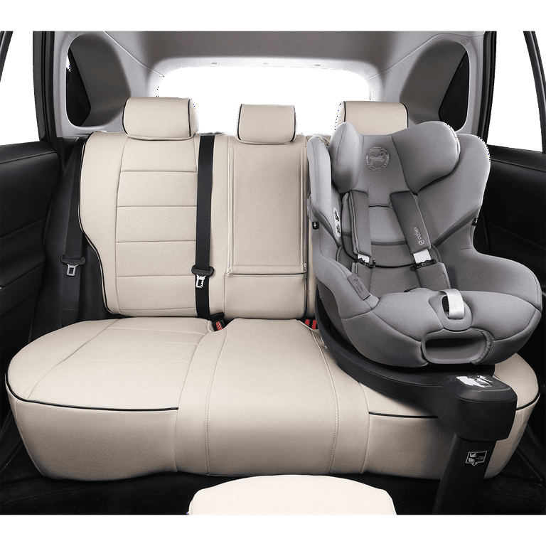 EKR Custom Fit Pilot Car Seat Covers for Honda Pilot Touring 7 Passenger Black Edition Elite 2016 2017 2018 2019 2020 2021 2022 Three Rows 7