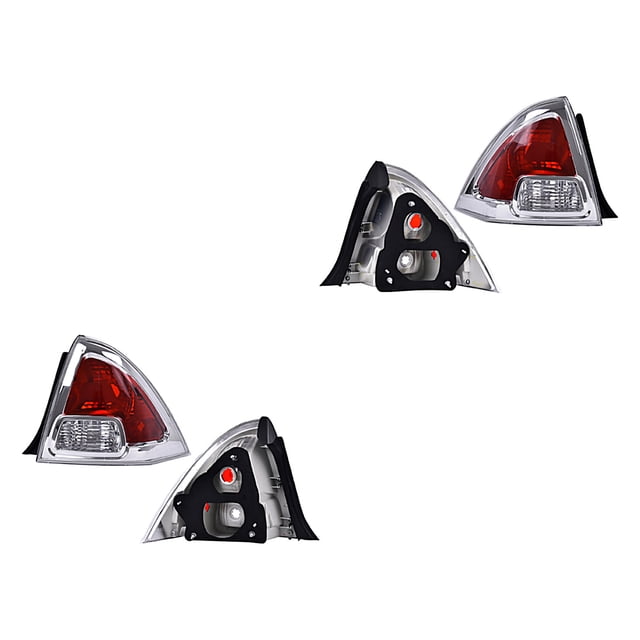 Par de Calaveras DEPO Fusion 2006 A 2009 Ford S/Foco