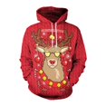 thumbnail image 3 of Sudaderas con capucha de alce para hombres y mujeres, jersey de gran tamaño, sudaderas de fiesta de Navidad, chándal con capucha ajustable, ropa de pareja de otoño e invierno, 3 of 3