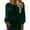Green, variant on GDREDA Women's Casual Loose Fit Sequin Crew Neck Long Sleeve Blouse Top Gold,S