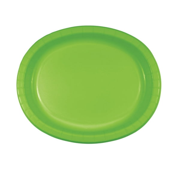 Paper Oval Plates