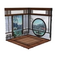 thumbnail image 1 of Escena de fondo 1:12, modelo de fondo, diseño decorativo, escena, decoración de diorama, tablero de fondo, escena para figuras de acción, escena de Habitación China Baoblaze Tablero de visualización de fondo, 1 of 7