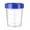 1PC*Clear+Blue, variant on 4 Oz Freezer Storage Containers with Lids, Soup Containers with Lids, Airtight Condiment Cups for Salad Dressing, Meal Prep, Snack 2PCS