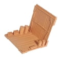 thumbnail image 3 of lionlar Interlocking Display Base Cartoon Character Storage Box DIY Toy Storage Rack Khaki, 3 of 9