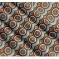 thumbnail image 3 of Soimoi Cotton Poplin Fabric Aboriginal Mosaic Print Fabric by The Yard 42 Inch Wide, 3 of 7