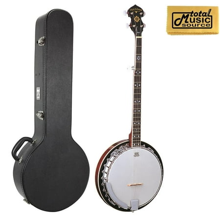 Oscar Schmidt 5-String Electric Banjo w/ Hard Case