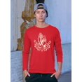 thumbnail image 2 of Religious Symbol Graphic Tee Long Sleeve Men's, 2 of 4