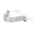 thumbnail image 2 of UPGRATOR 50Ud Soporte Para Tuberías Con Brackets En U De Acero Inoxidable Antioxidante Para Uso En Plomería, 2 of 7