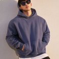 thumbnail image 2 of Sudadera con capucha de algodón de invierno de moda Harajuku para hombre, camisetas de diseñador estéticas, nueva y divertida sudadera de alta calidad, sudadera con capucha para hombre, 2 of 5