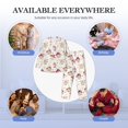thumbnail image 7 of KLL Floral Mushroom Sleepwear Mens Flannel Pajamas,Long Cotton Pj Set, 7 of 7