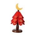 thumbnail image 2 of 3 salvamanteles para platos calientes, salvamanteles en forma de árbol, decoración del hogar con soporte, posavasos de árbol, protección de mesa para Luna, 2 of 9