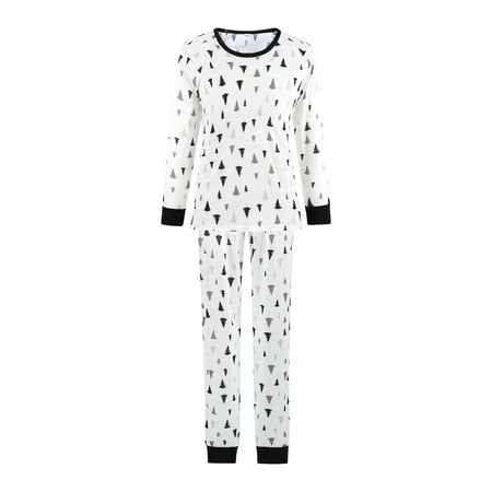 

Aoochasliy Family Matching Pajamas 2022 Clearance Christmas Round Neck Long Sleeve Printed Home Dress Parent-Child Clothes For Man