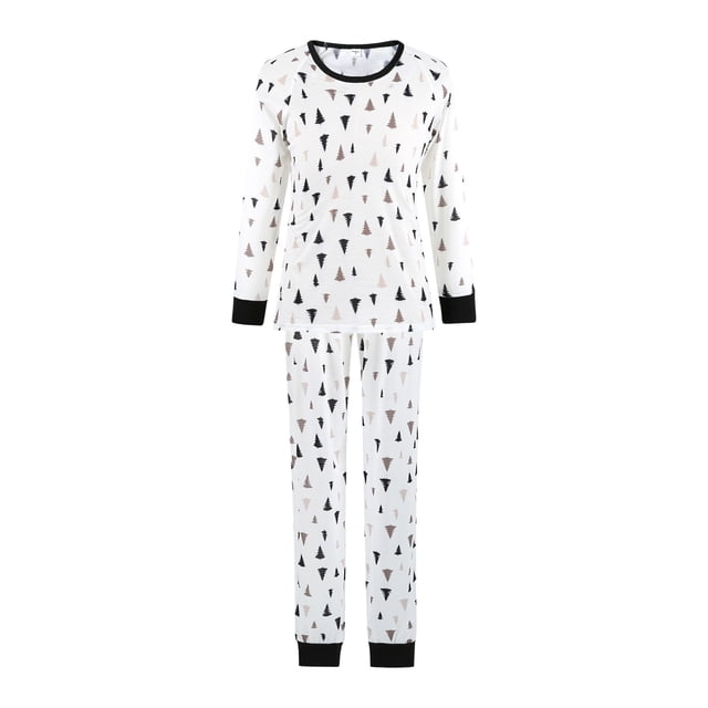 Ropa Navideña Para La Familia, Cuello Redondo, Manga Larga, Vestido Estampado Para El Hogar, Ropa Para Padres E Hijos Para Hombre Odeerbi ODB121911