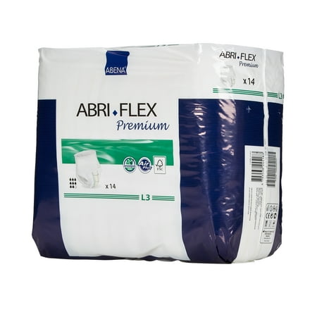 Abena Abri-Flex Premium Protective Underwear, L3, 14