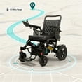 thumbnail image 5 of Next-Generation Electric Wheelchair – 30-Mile Range, 600W Motor, Dual 12AH Batteries, Foldable, Airline Approved, All-Terrain, Leather Comfort Cushion, High-Performance Mobility Chair, 5 of 7