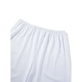 thumbnail image 5 of Cathery Women's Lace Trim Slips Solid Smooth Bloomer Pants Loose Above knee Pettipants Culotte Underwear Shorts, 5 of 8