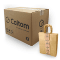thumbnail image 3 of Bolsa de papel kraft (120 piezas) Caltom  Grande con asa, 3 of 4