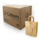 thumbnail image 3 of Bolsa de papel kraft (120 piezas) Caltom  Grande con asa, 3 of 4