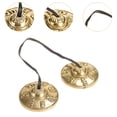 thumbnail image 6 of Kokiya Tibetan Tingsha Cymbals 6.5cm Diameter Easy to Play Tibetan B, 6 of 9