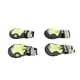 thumbnail image 4 of 4 botines para perro, ajustables, antideslizantes, transpirables, con tiras reflectantes para senderismo (número 6), 4 of 14