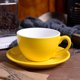 thumbnail image 1 of Taza y platillo Barista Latte Art, gran capacidad a elegir para Latte, Cappuccino y Double Espresso 220ml Amarillo brillar Hogar, 1 of 5