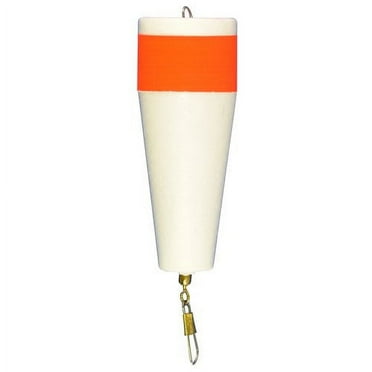 Comal Reddi Popping Weighted Fishing Float, Red/White, 4-inch