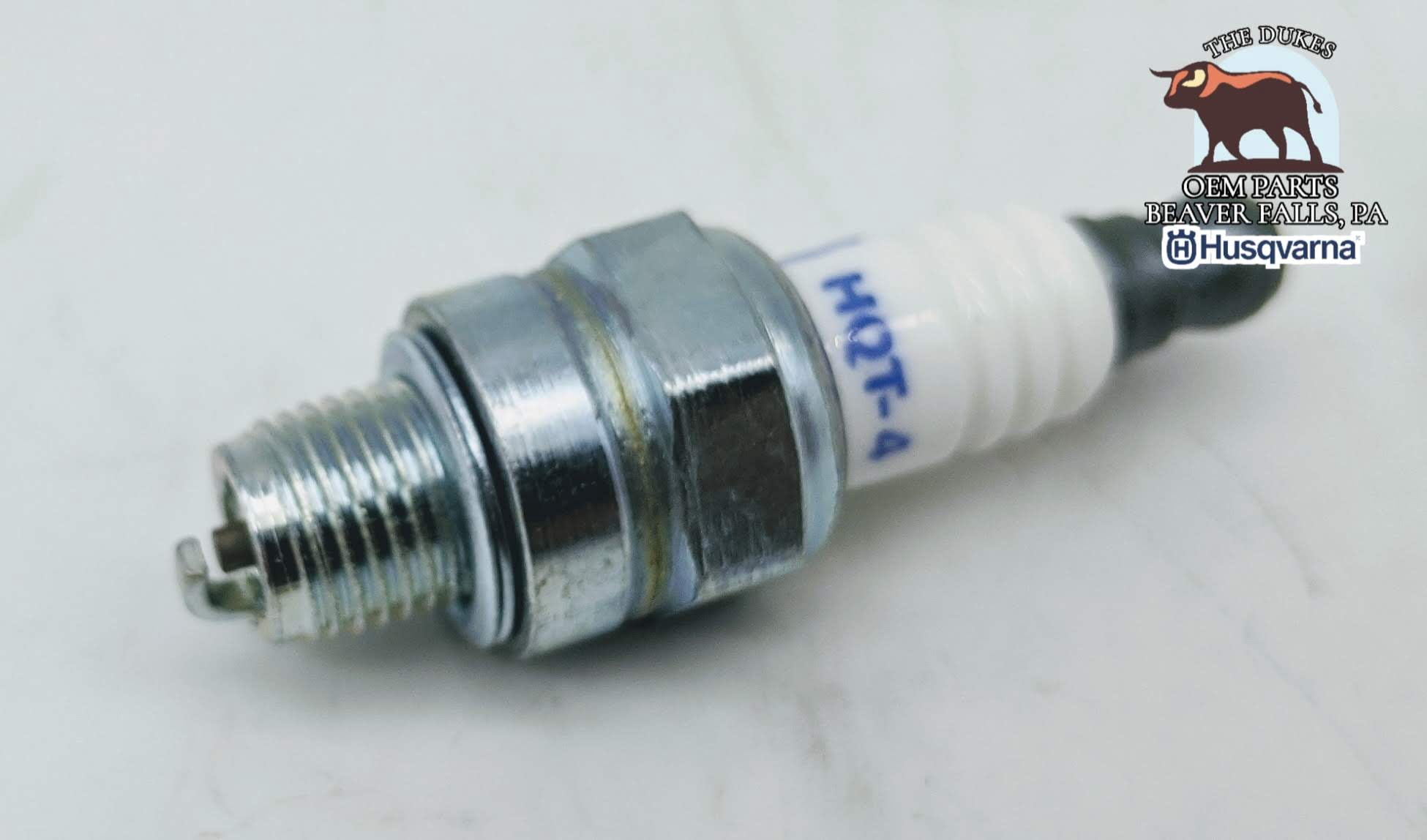 GENUINE OEM HUSQVARNA SPARK PLUG HQT-4