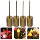 thumbnail image 5 of 4 portavelas navideños con forma de pico para festivales, herramientas para insertar velas, 5 of 6