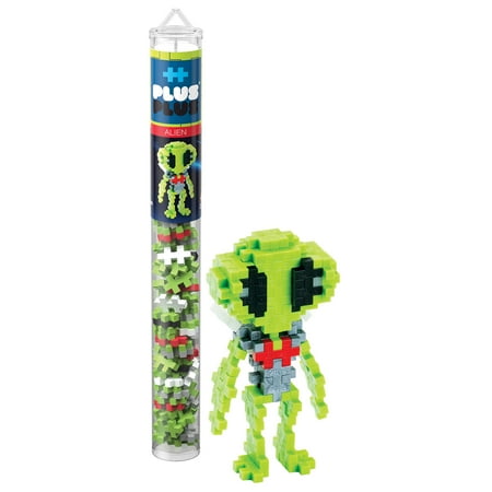 PLUS PLUS (04231) - Alien - 70 Piece Tube, (Pack of 4)