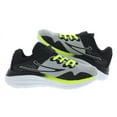 thumbnail image 3 of Fila Tactician Strap Boys Shoes Size 2, Color: Grey/Black/Lime, 3 of 4