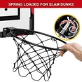 thumbnail image 4 of Canasta de baloncesto HYES, 24 x 16 cm, grande, para interiores, con tablero rojo, 4 of 8