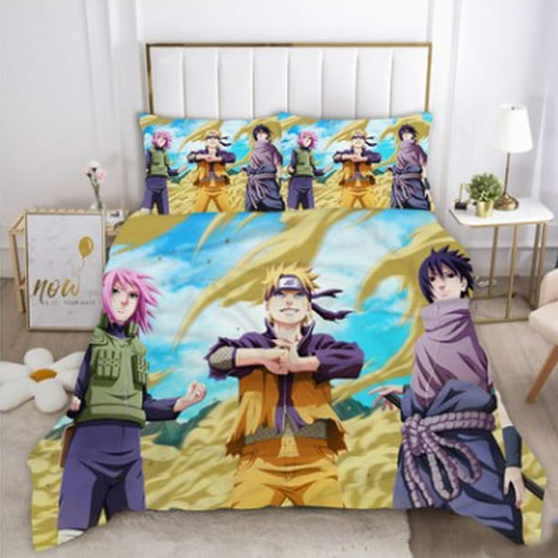 Cool Naruto Bed Bedding Set Twin Full Queen King Size Itachi Akatsuki ...